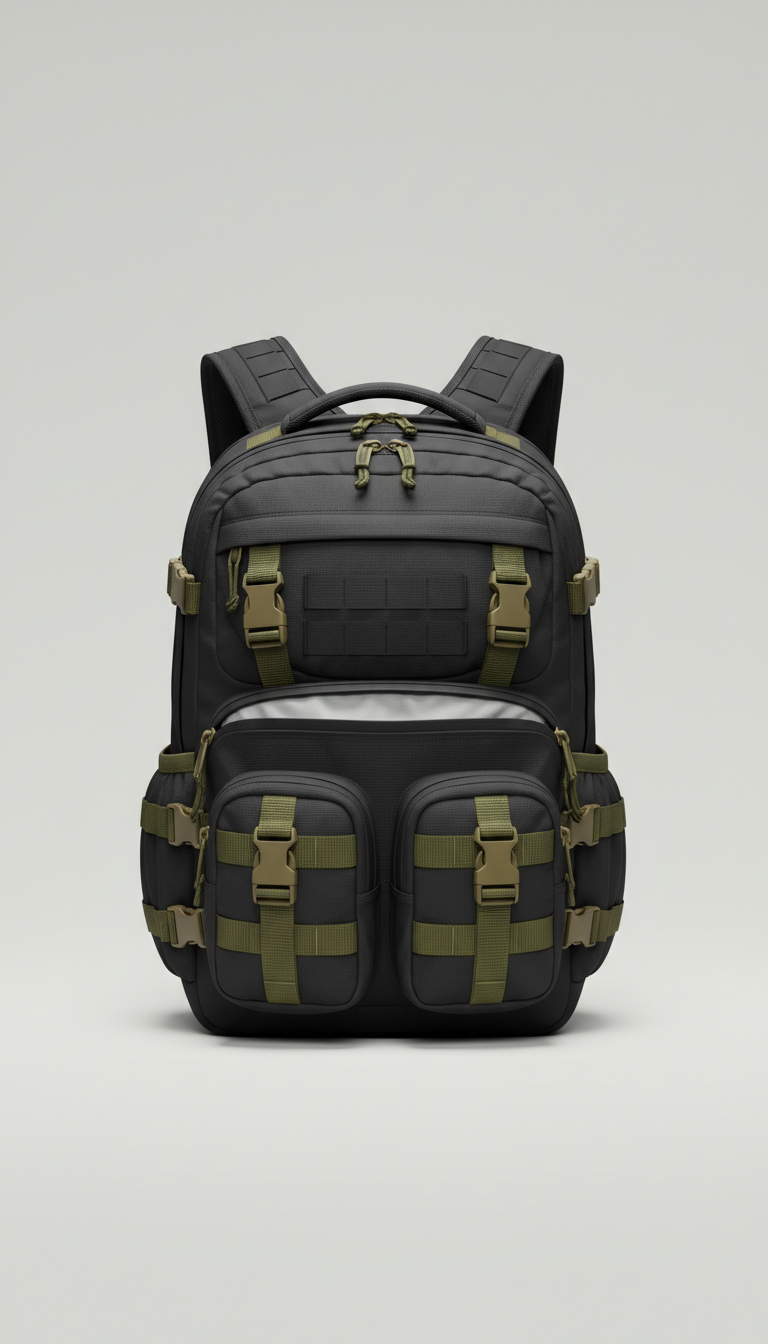 Modular Daypack with Removable Compartments